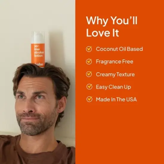 Hello Cake So-Low Stroker Lotion Lube for Self Play - 1.7 fl oz image {5}