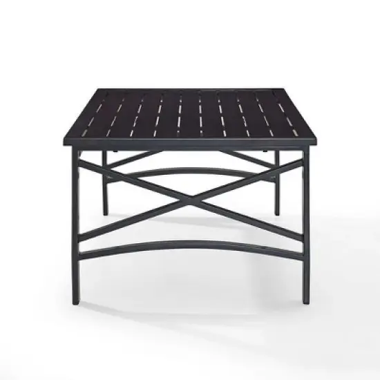 HomeStock Kaplan Outdoor Metal Table image {5}