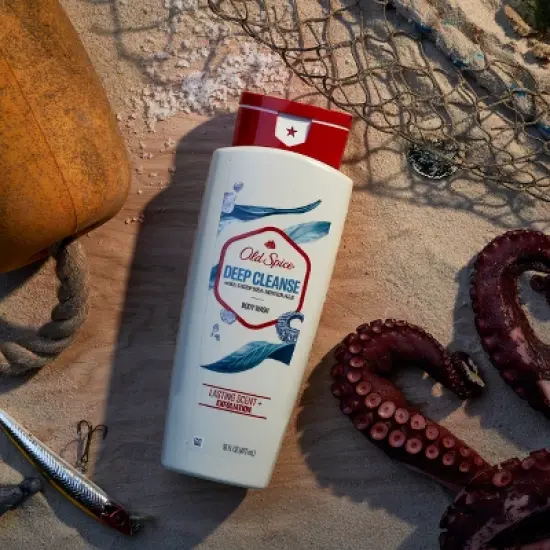 Old Spice Men's Body Wash - Deep Cleanse with Deep Sea Minerals image {4}