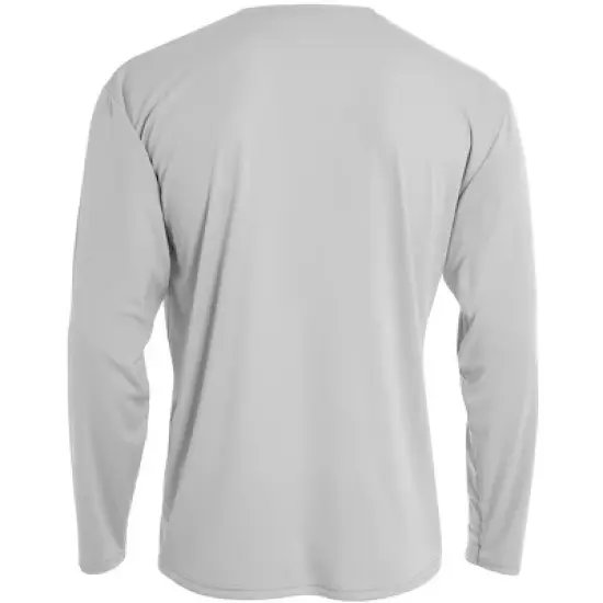 Hardcore Men's Long Sleeve Loose Fit Rash Guard Surf Shirt Water Sports Swimwear image {1}