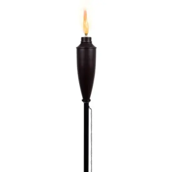 BirdRock Home 4 Pack Outdoor Garden Torches - Oil Rubbed Bronze image {6}