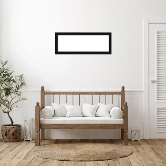 Amanti Art Avon Black Framed Dry Erase Magnetic Board image {8}