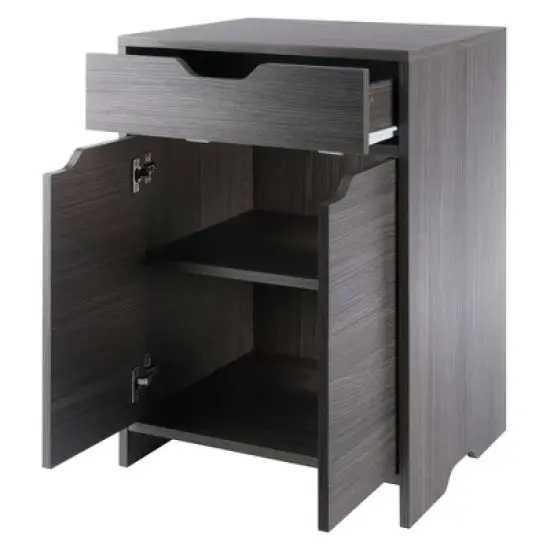 Nova 1 Drawer Storage Cabinet - Winsome image {1}