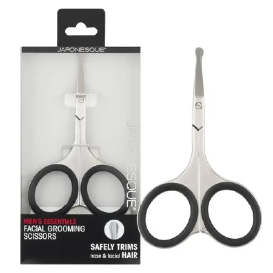 JAPONESQUE Men's Essential Facial Grooming Scissor image {6}