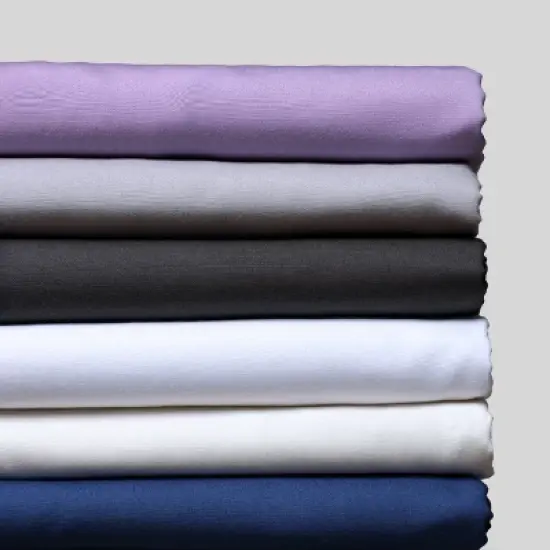 Fabdreams 300 Thread Count Certified Organic Cotton Percale Pillowcase Set image {3}