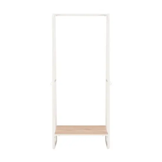 Roset Tall Coat Rack White - Linon image {2}