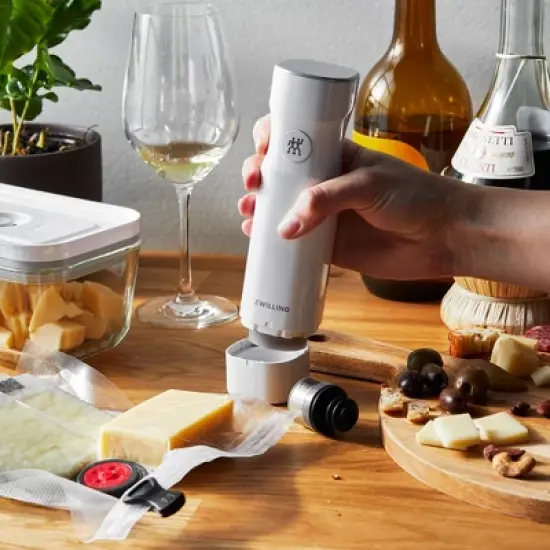 ZWILLING Fresh & Save Handheld Vacuum Sealer Machine for Easy Storage image {11}