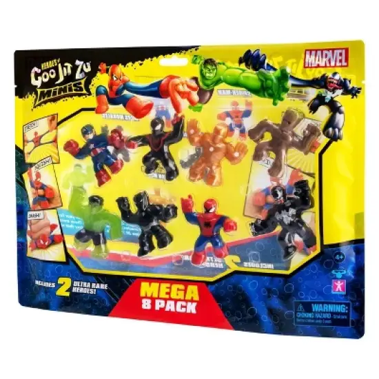 Heroes of Goo Jit Zu Minis Marvel Mega 8 Pack (Target Exclusive) image {2}