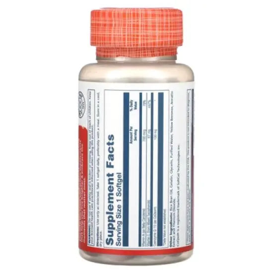 Solaray Bio COQ-10, Enhanced Absorption , 100 mg, 60 Softgels image {1}