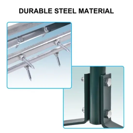 Costway Rolling Garden Lawn Aerator Roller Home Grass Steel Handle image {9}