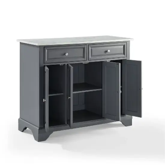 Avery Kitchen Island Gray - Crosley image {4}