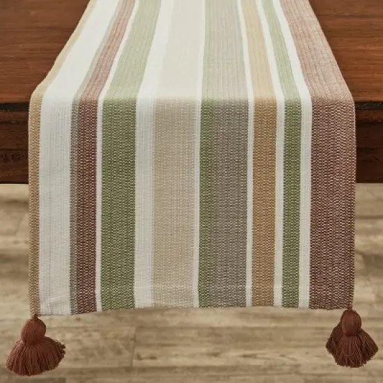 Split P Terra Stripe Table Runner 15" X 72" image {3}