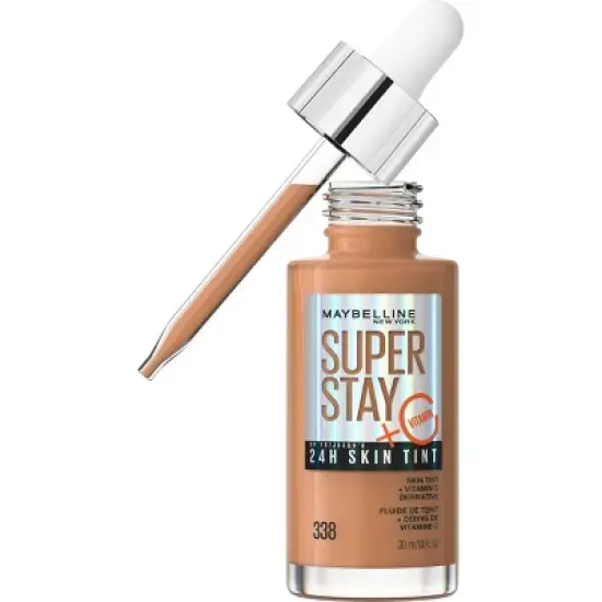 Maybelline Super Stay 24HR Skin Tint Foundation with Vitamin C - 1 fl oz image {21}
