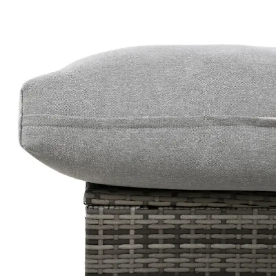 U-Shaped Patio Sofa Set with Cushions, Outdoor Corner Sectional Seats for Garden, Backyard, Deck or Balcony Lounge Furniture-Maison Boucle image {6}