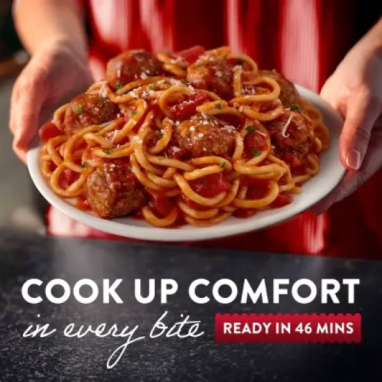Stouffer's Spaghetti With Meatballs Frozen Dinner - 12.625oz image {2}