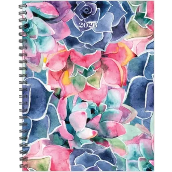 Willow Creek Press 8.5"x11" 2026 So Very Succulent Softcover Weekly Planner image {6}