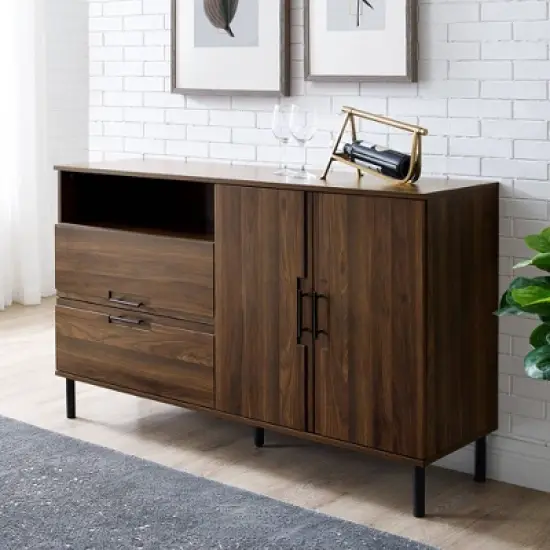 56" 2 Door Contemporary Sideboard - Saracina Home image {6}
