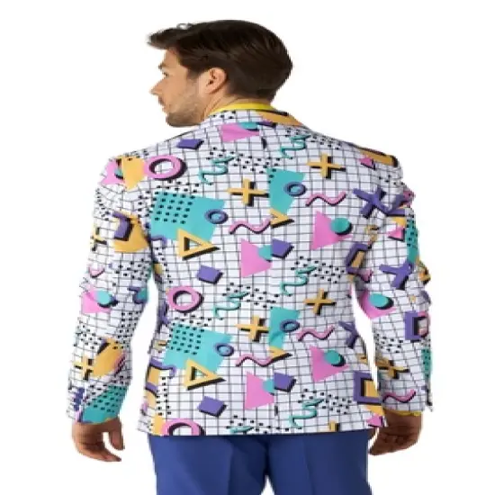 OppoSuits Men's Suit - Memphis Master - Multicolor image {1}