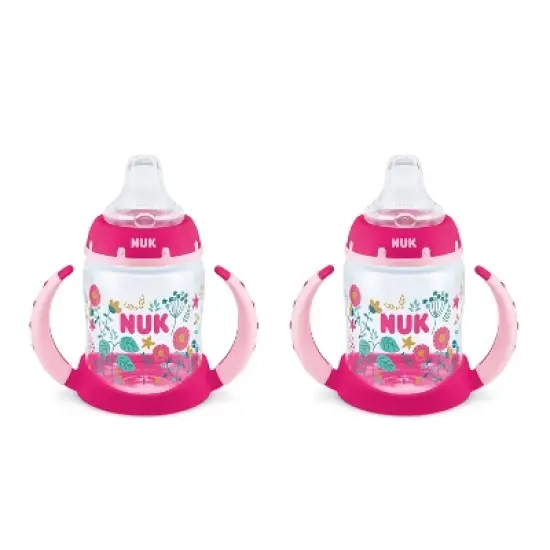 NUK 2pk Learner Cup -  Pink - 5oz image {3}