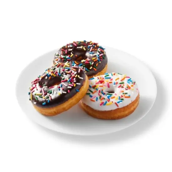 Iced Sprinkle Raised Donut Variety - 12ct - Favorite Day&trade; image {1}