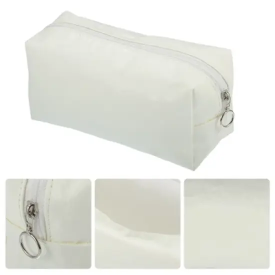 Unique Bargains Portable Travel Polyethylene Makeup Organizer Bag 1 Pc image {2}