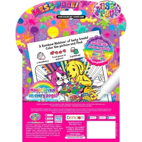 Lisa Frank Imagine Ink Book image {1}