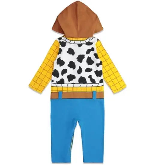 Disney Pixar Toy Story Woody Zip Up Costume Coverall Toddler image {5}