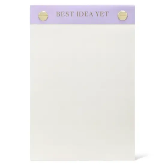 Wit & Delight Purple Desktop Notepad with Holder image {2}