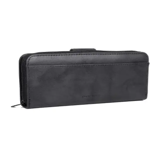 Julia Buxton Heiress RFID Blocking Leather Checkbook Wallet image {3}