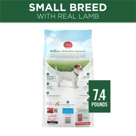 Purina ONE SmartBlend Small Breed Natural Lamb Flavor Dry Dog Food image {8}