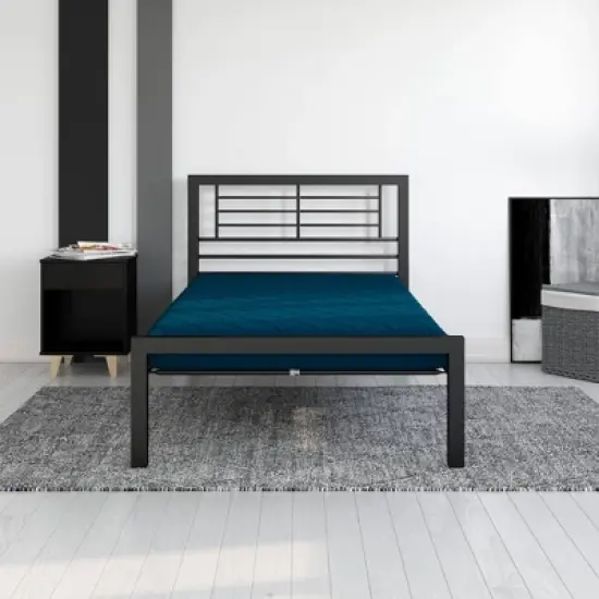 6" Twin Alex Quilted Thermobonded Mattress with Removable Cover - Room & Joy image {1}