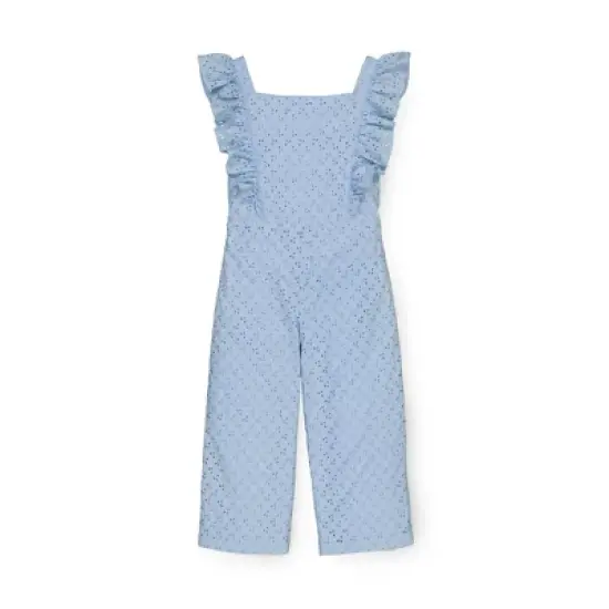 Hope & Henry Girls' Flutter Sleeve Jumpsuit, Kids image {6}