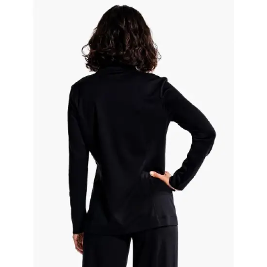 NIC + ZOE Drapey Ponte Blazer image {6}