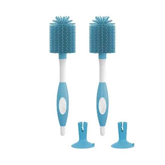 Dr. Brown's Soft Touch No Scratch Baby Bottle Cleaning Brush - 2pk image {10}