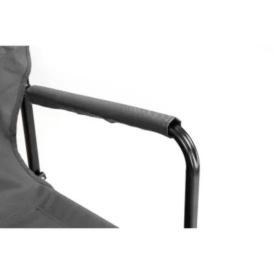 Gulches Outdoor Portable Chairs - Freestyle Rocker Folding Chair with Comfortable Backrest, Grey image {13}