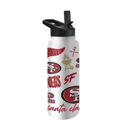 NFL San Francisco 49ers 34oz Native Quencher Bottle image {1}