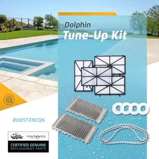 Dolphin Nautilus CC Plus Robotic Swimming Pool Cleaner Tune-up Kit  Replacement image {1}