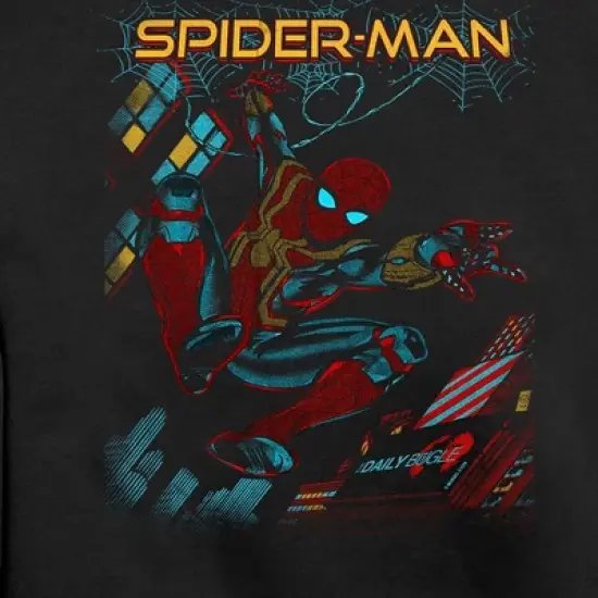 Men's Marvel Spider-Man: No Way Home Slinging Cover Sweatshirt image {1}
