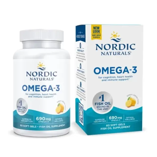 Nordic Naturals Omega-3 Softgels Dietary Supplement - 60ct image {4}