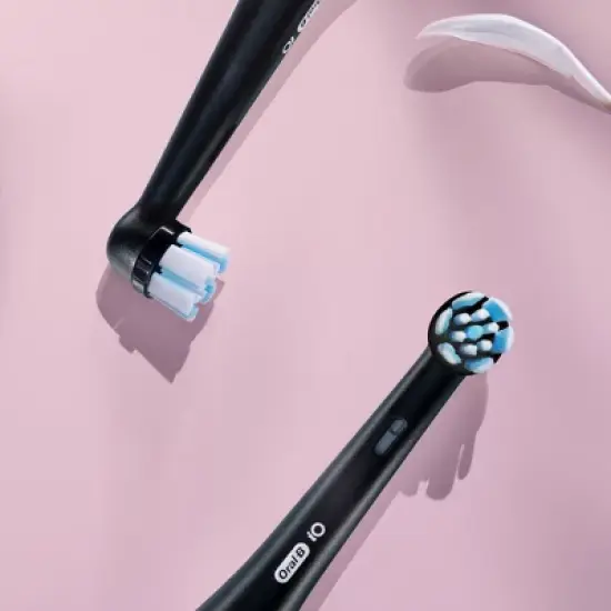 Oral-B iO Gentle Care Replacement Brush Heads - Black - 2ct image {5}