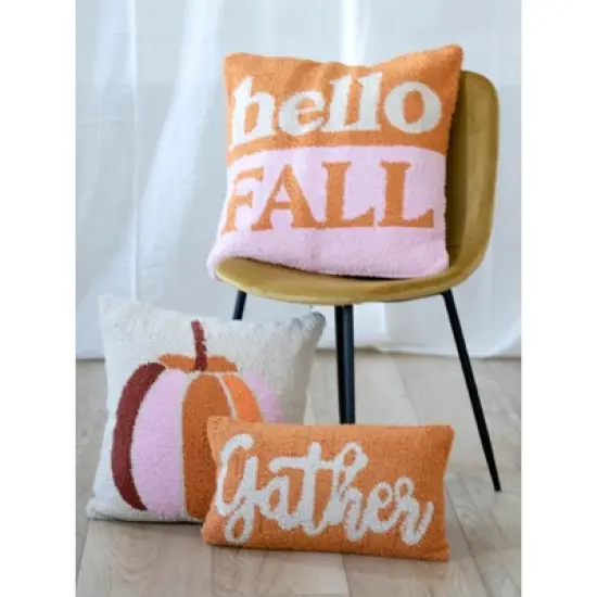 Shiraleah Pumpkin Decorative Pillow image {3}
