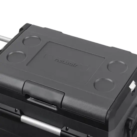 Newair 48 Qt. Portable 12v Electric Cooler with LG Compressor, Fridge and Freezer image {9}