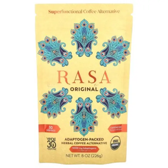 Rasa Adaptogen-Packed Herbal Coffee Alternative, Original, 8 oz (226 g) image {2}