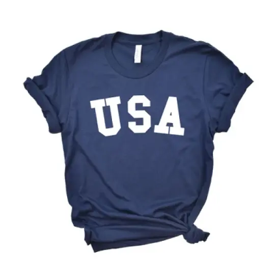 Simply Sage Market Women's USA Bold Short Sleeve Graphic Tee image {5}