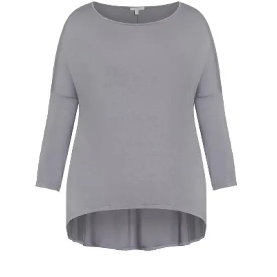 Women's Plus Size Maci Tunic - slate | ZIM & ZOE image {2}