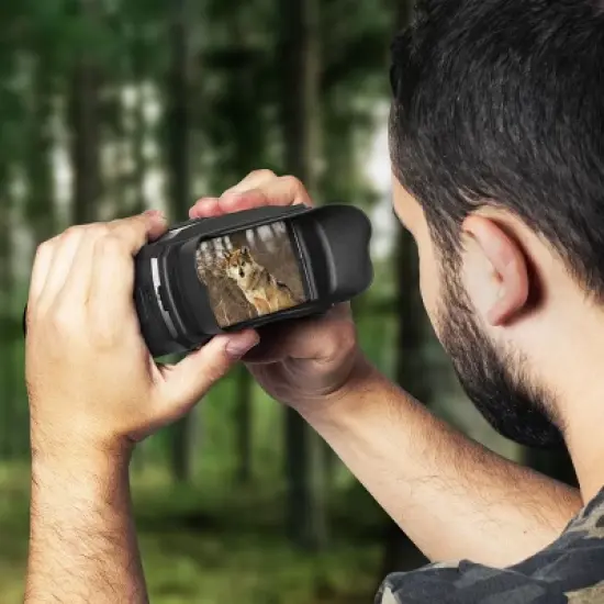 CREATIVE XP Night Vision Goggles - Military Tactical Thermal Binoculars w/ Infrared Lens - Digital Camera Recorder - GlassCondor Pro image {2}