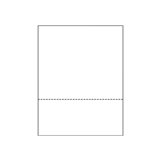 Printworks Professional Printworks Professional 8 1/2" x 11" 20 lbs. Perforated 3 5/8" Paper image {1}