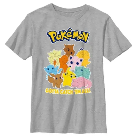 Boy's Pokemon Gotta Catch 'Em All Group T-Shirt image {5}