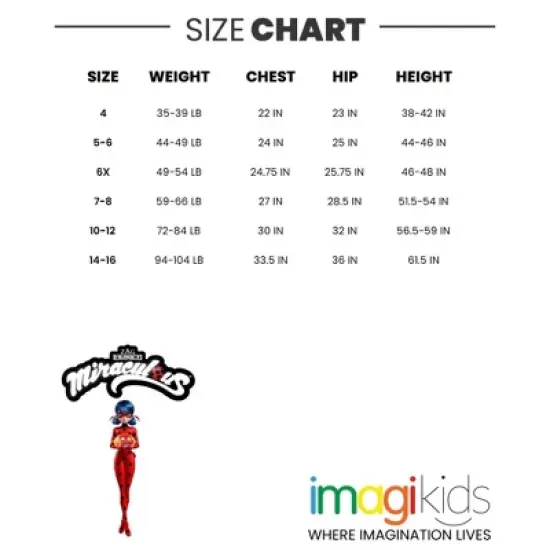 Miraculous Rena Rouge Ladybug Girls Pullover Pajama Shirt and Shorts Little Kid to Big Kid image {6}