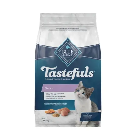 Blue Buffalo Tastefuls with Chicken Natural Kitten Dry Cat Food image {6}